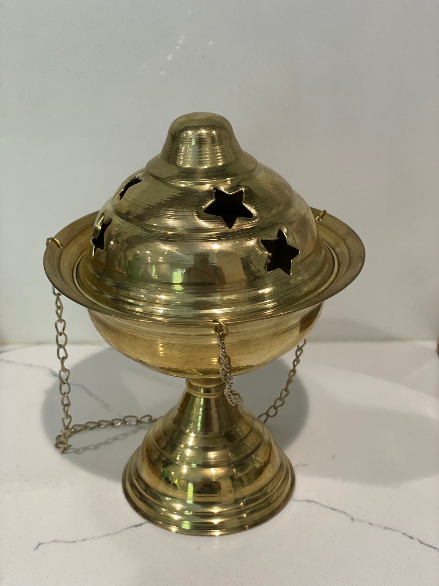 Charcoal Burner - brass